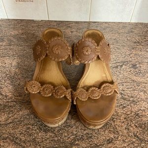 Jack Rogers wedge sandal size 6